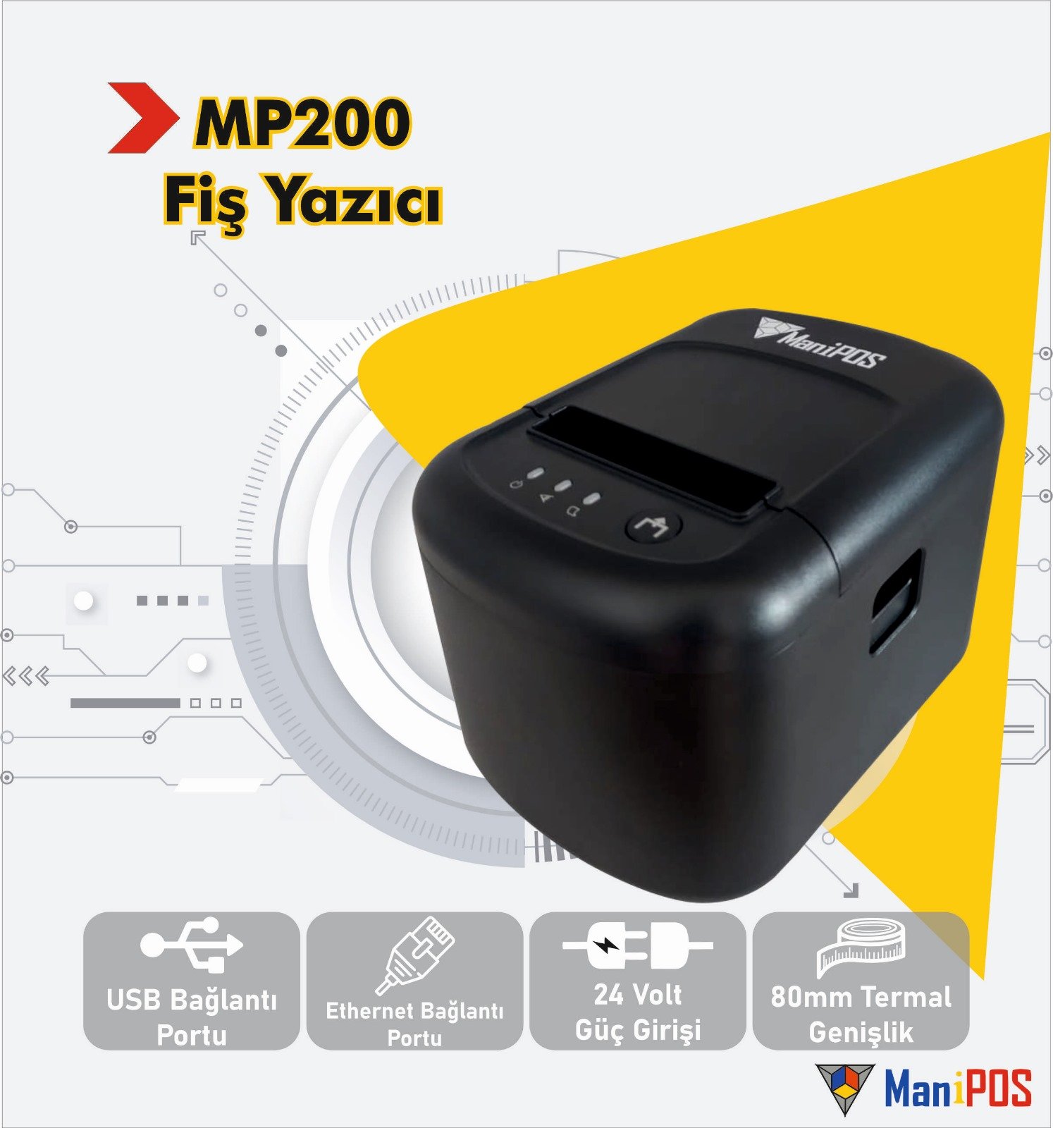 MP200 TERMAL FİŞ YAZICI 